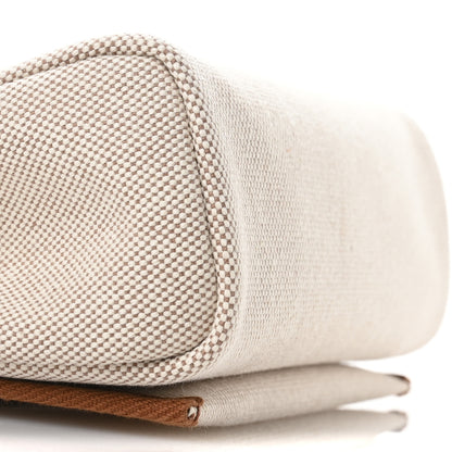 Hermes Military Toile Vache Hunter Herbag Zip Retourne 20 Ecru Beige Fauve 9 of 11