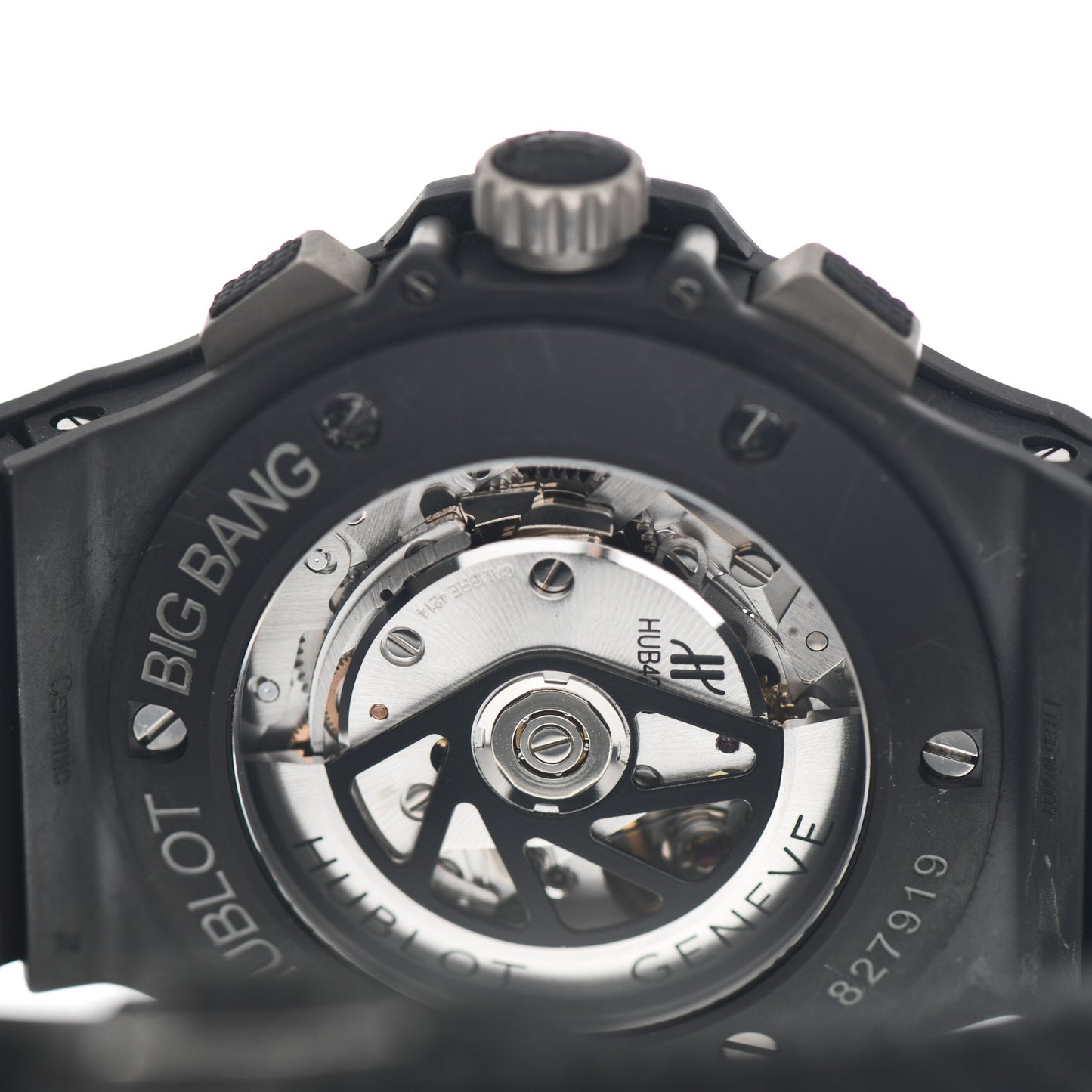 Ceramic Rubber 44mm Big Bang AeroBang Black Magic Automatic Watch Black 311.CI.1170.GR