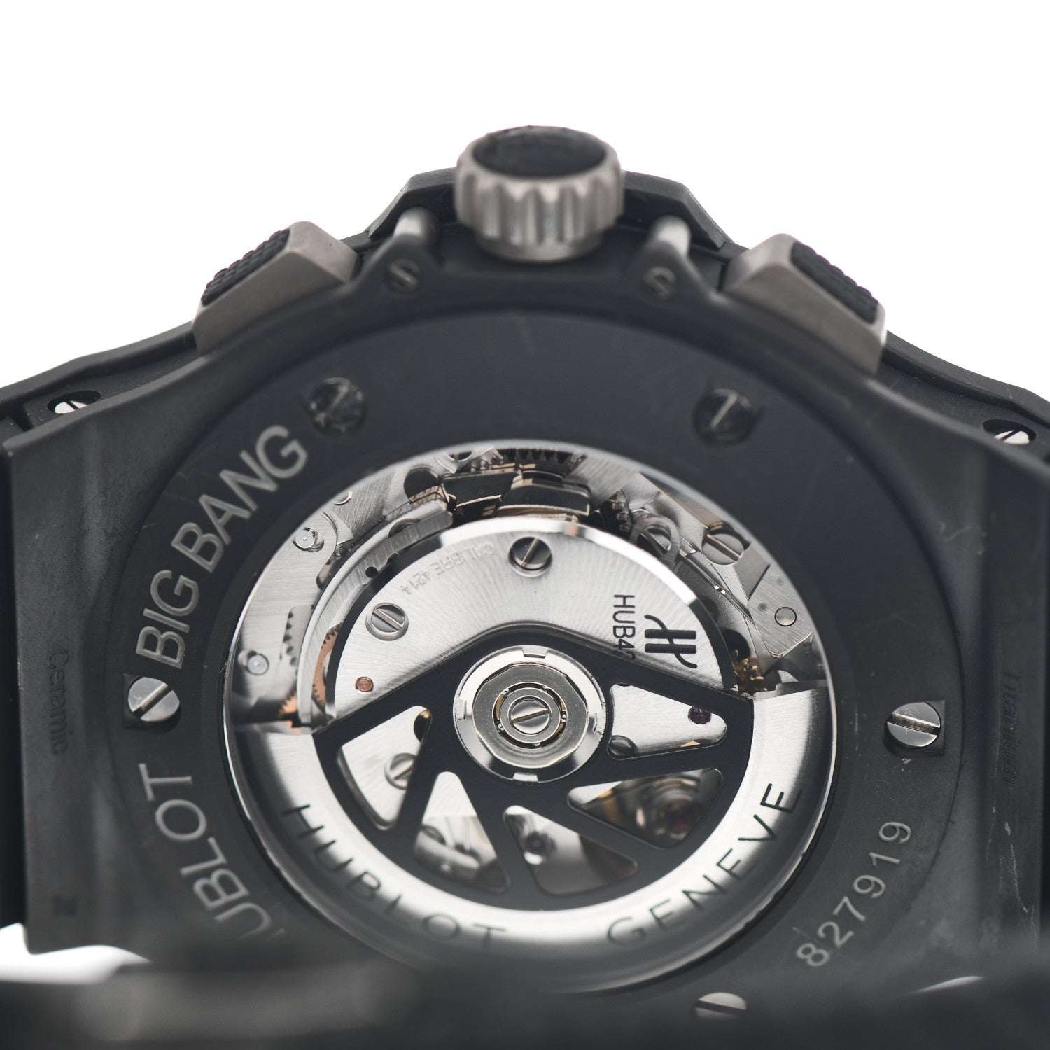 Hublot Ceramic Rubber 44mm Big Bang AeroBang Black Magic Automatic Watch Black 311.CI.1170.GR 4 of 5