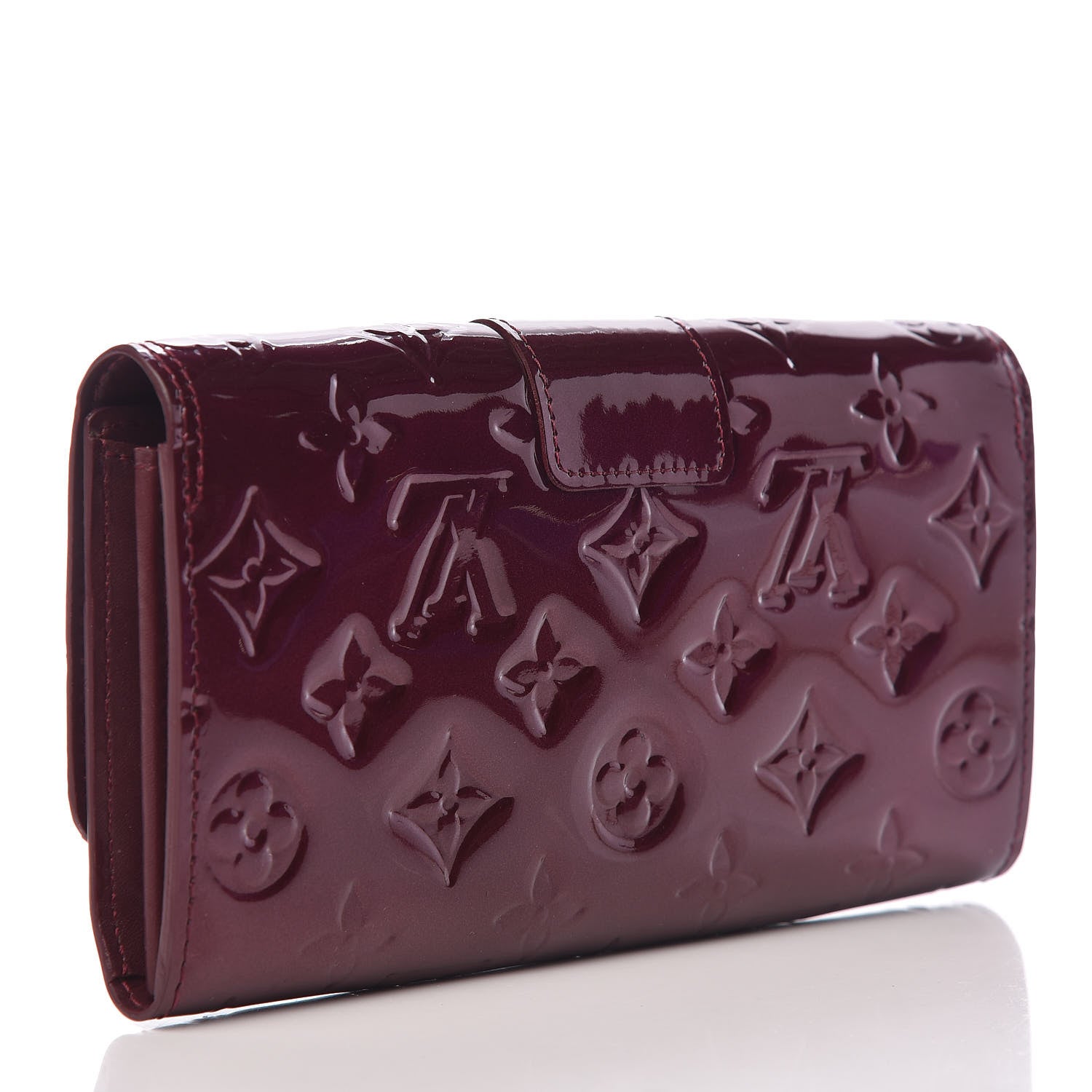 Louis Vuitton Vernis Sarah Noeud Wallet Rouge Fauviste 4 of 8