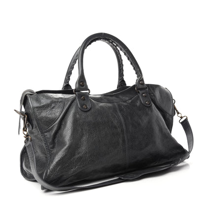 Balenciaga Agneau Classic Hardware Part Time Anthracite 3 of 10