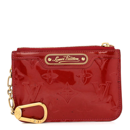 Louis Vuitton Vernis Key Pouch Pomme D'Amour 1 of 8