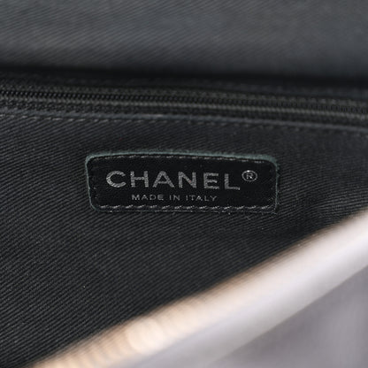 Chanel Iridescent Caviar Quilted Large Chic Flap Grey 6 of 10