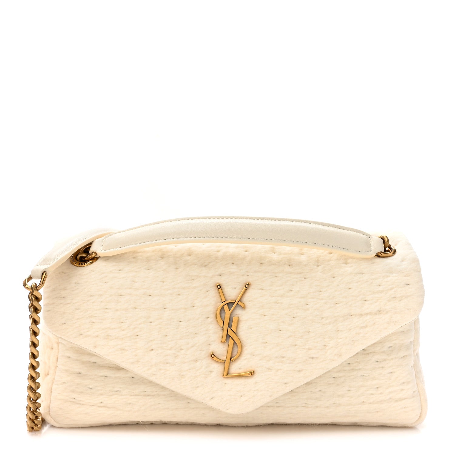 Saint Laurent Organza Small Calypso White 1 of 10