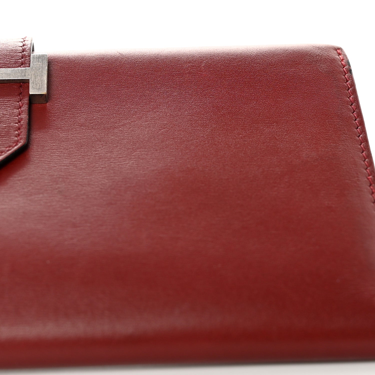 Hermes Box Bearn Wallet Rouge Vif 13 of 26
