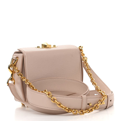 Alexander McQueen Fine Grain Goatskin Box Shoulder Bag 19 Nude 3 of 13
