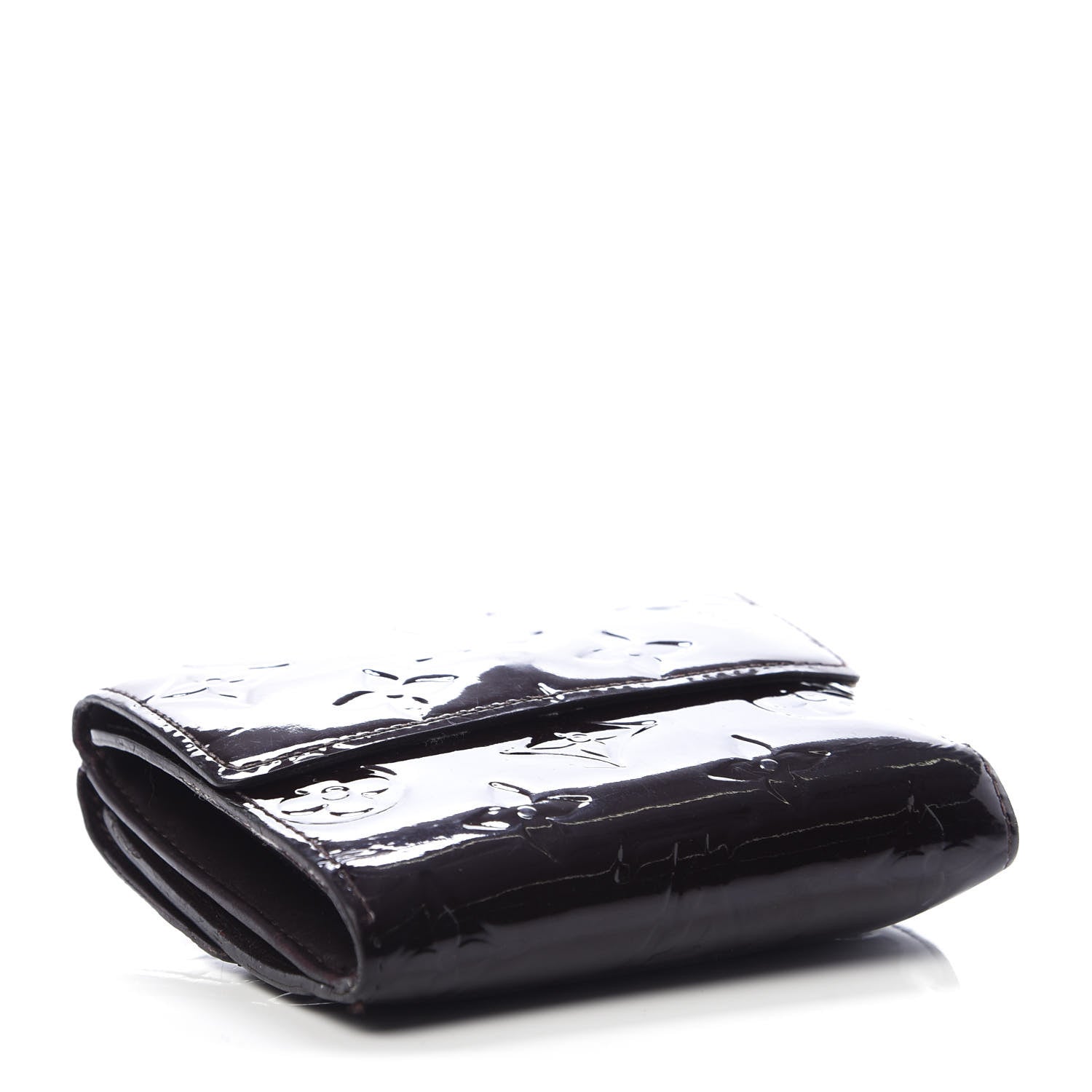 Louis Vuitton Vernis Elise Wallet Amarante 4 of 11
