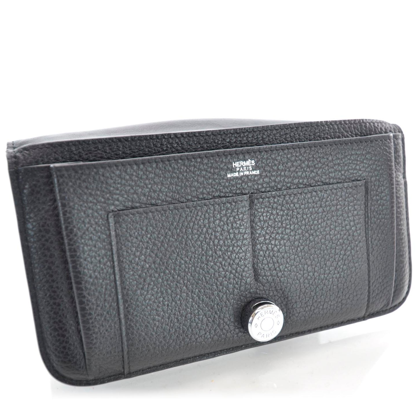 Clemence Dogon Combined Wallet Noir