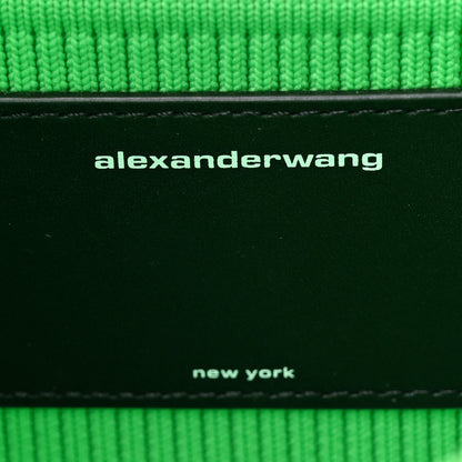 Alexander Wang Ribbed Knit Small Ryan Bag Iguana 6 of 10