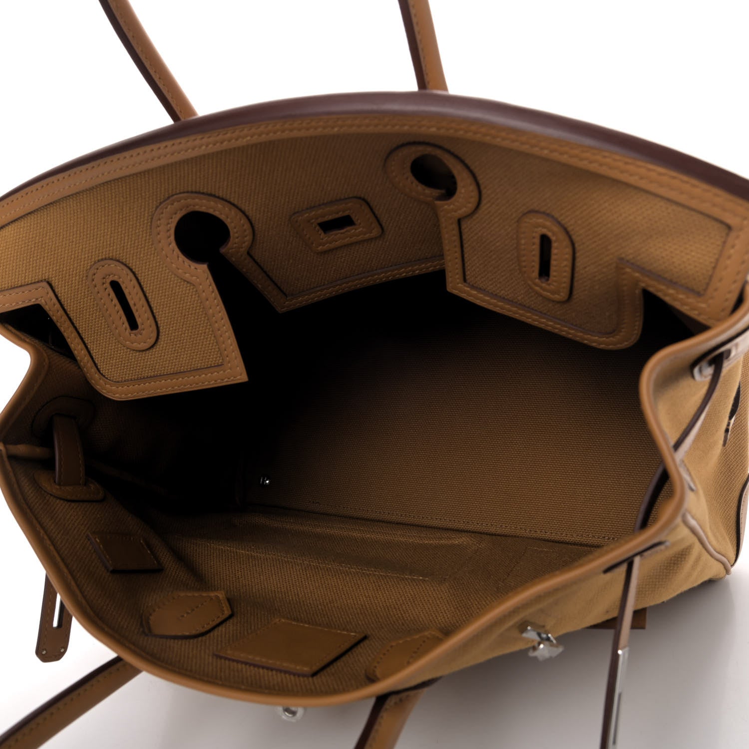 Hermes Toile Goeland Swift Cargo Birkin 35 Sesame 4 of 6