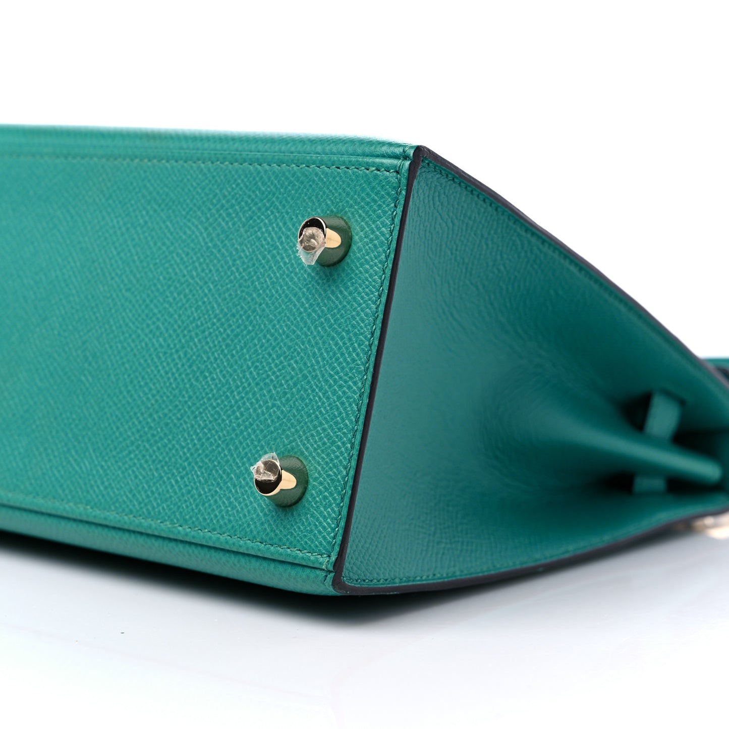 Epsom Kelly Sellier 25 Bleu Paon