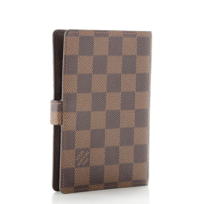 Louis Vuitton Damier Ebene Small Ring Agenda Cover 3 of 6