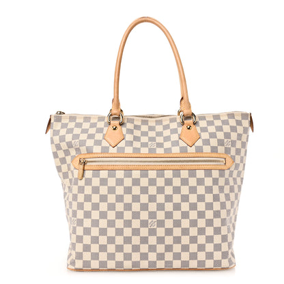 Louis Vuitton Damier Azur Saleya GM 1 of 12