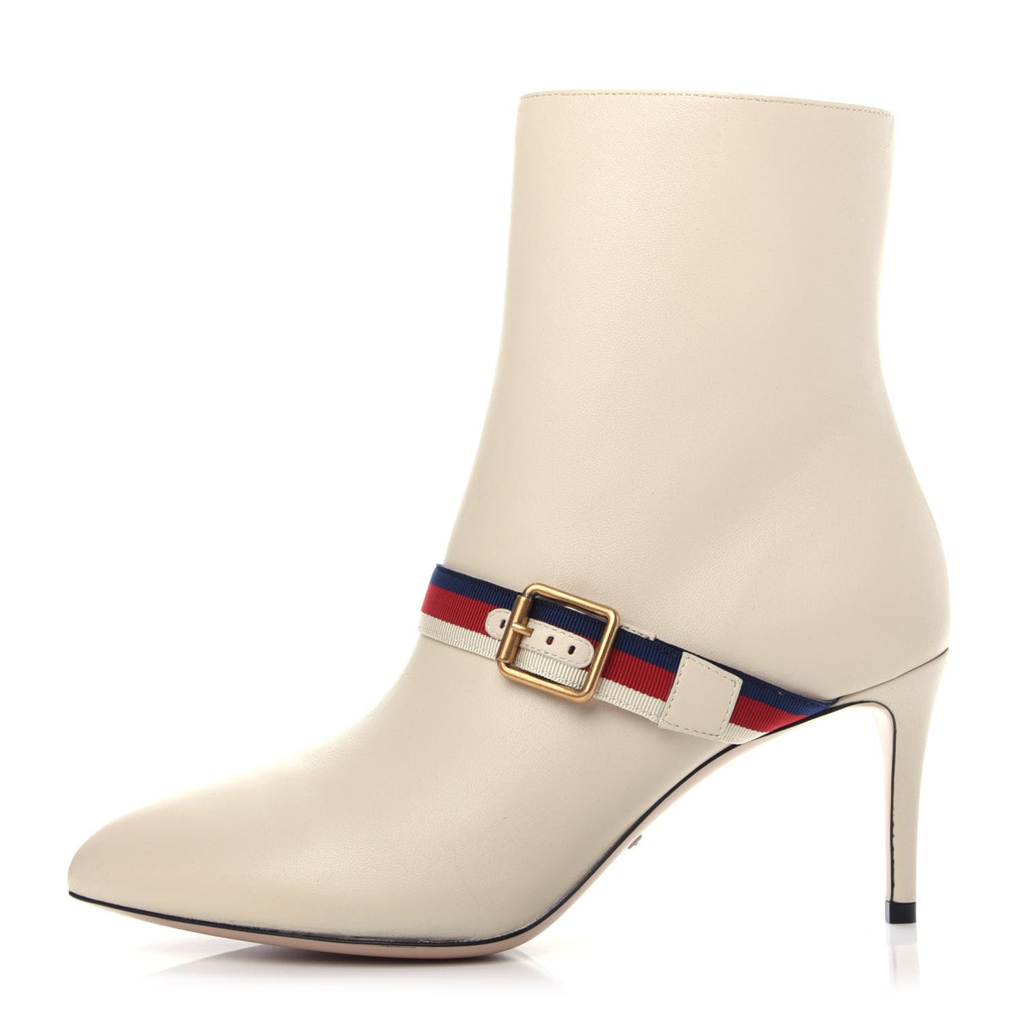 Nappa Sylvie Ankle Boots 38.5 Mystic White