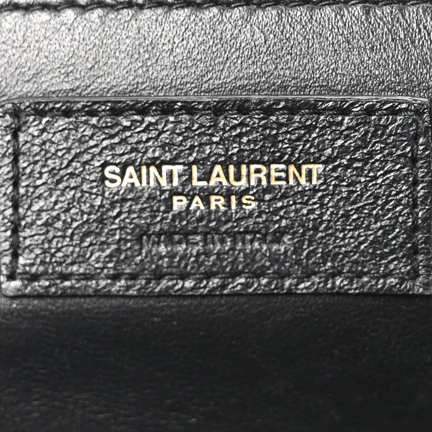 Lambskin Matelasse Monogram Large Jamie 4.3 Black