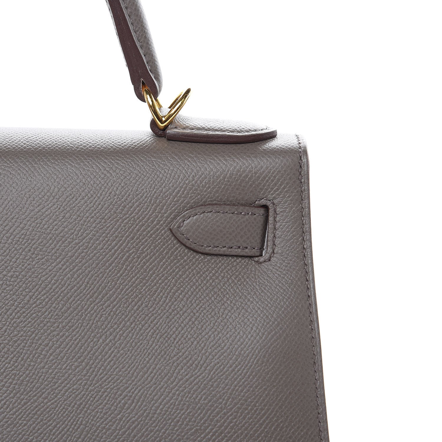 Hermes Epsom Kelly Sellier 28 Etain 26 of 34