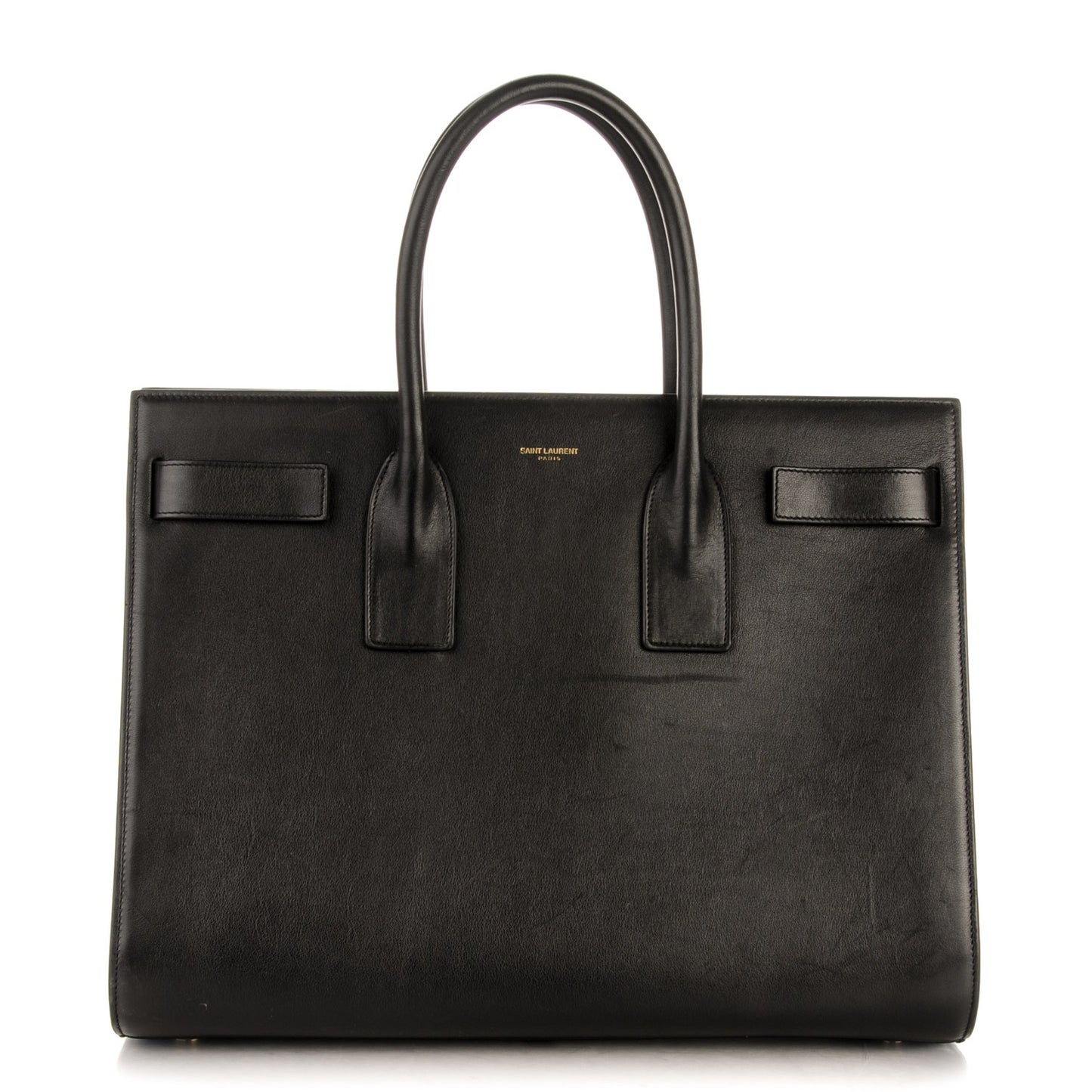Calfskin Large Sac De Jour Carryall Black