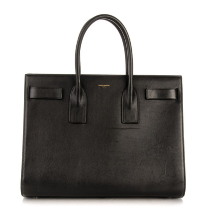 Saint Laurent Calfskin Large Sac De Jour Carryall Black 1 of 8