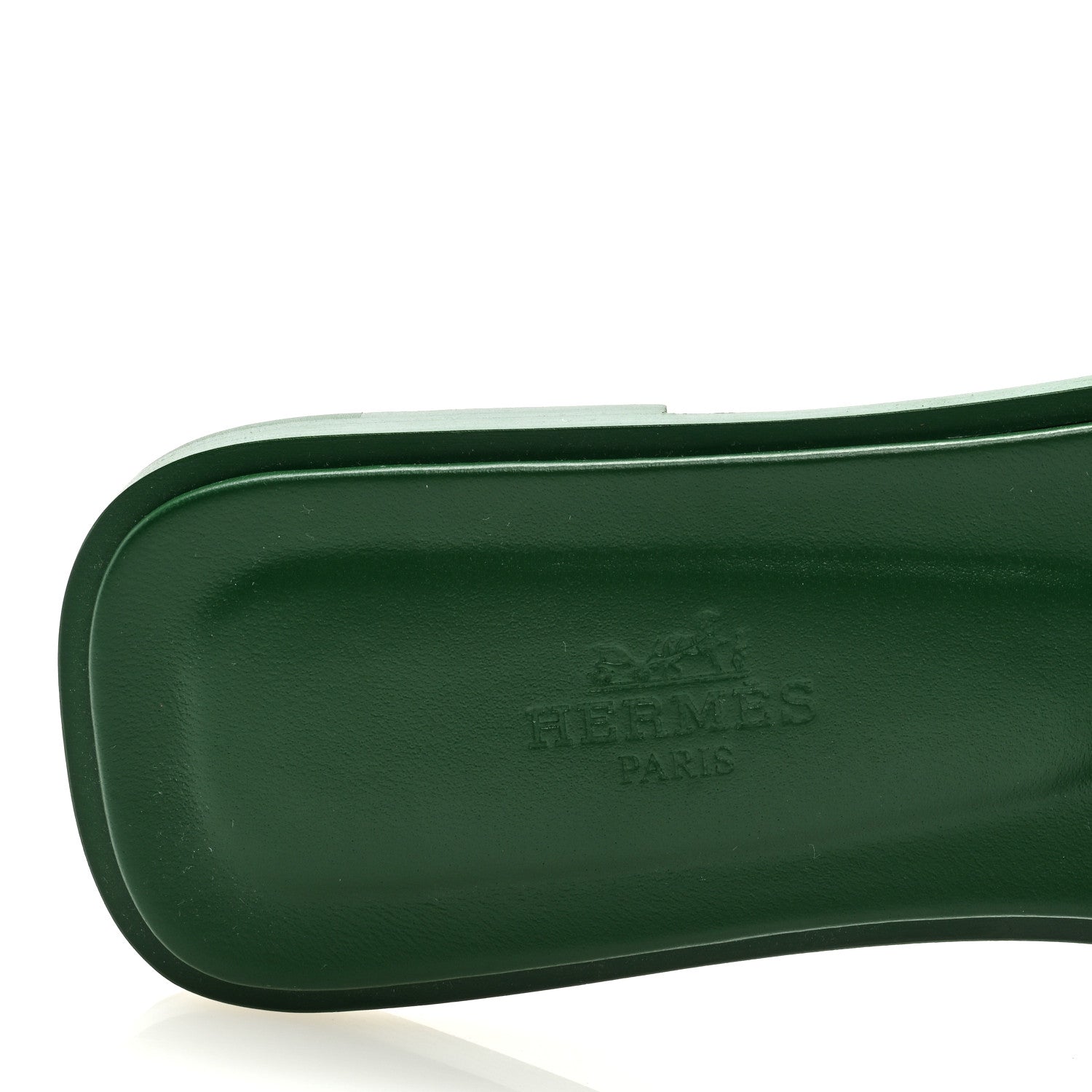 Hermes Epsom Oran Sandals 36.5 Vert Cactus 7 of 8