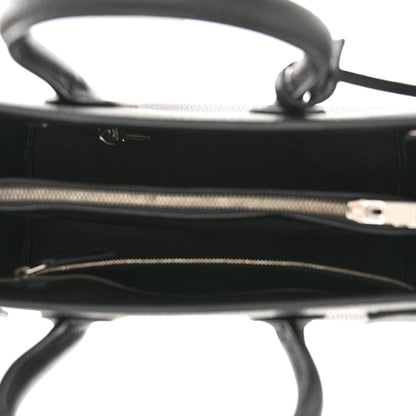 Saint Laurent Grained Calfskin Small Sac De Jour Black 5 of 12