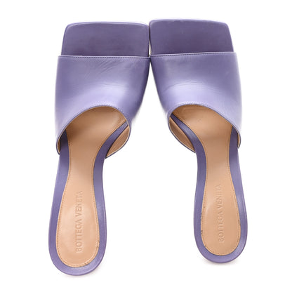 Bottega Veneta Lambskin Stretch Mule Sandals 39 Lavender 2 of 8