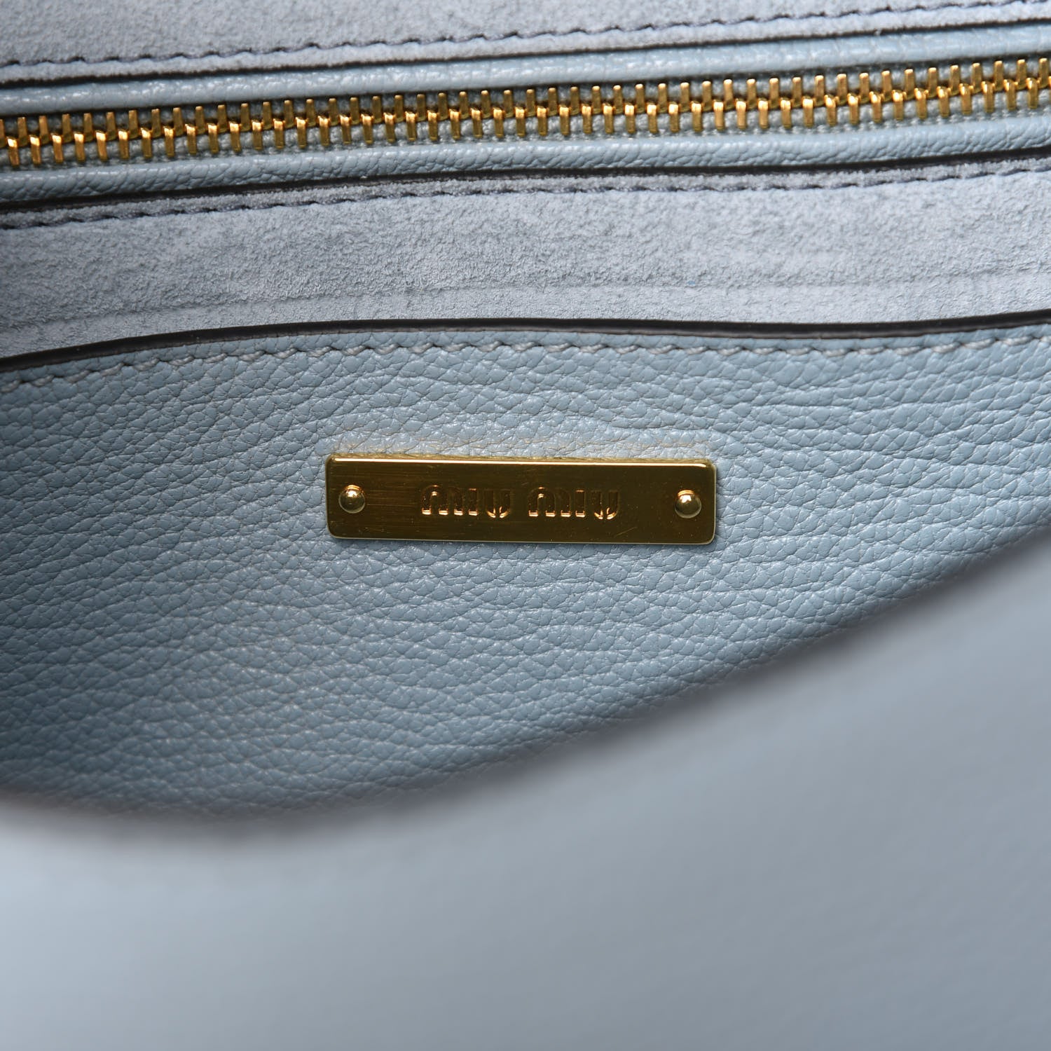 Miu Miu Goatskin Madras Soft Calf Crystal Embellished Shoulder Bag Astrale 8 of 11