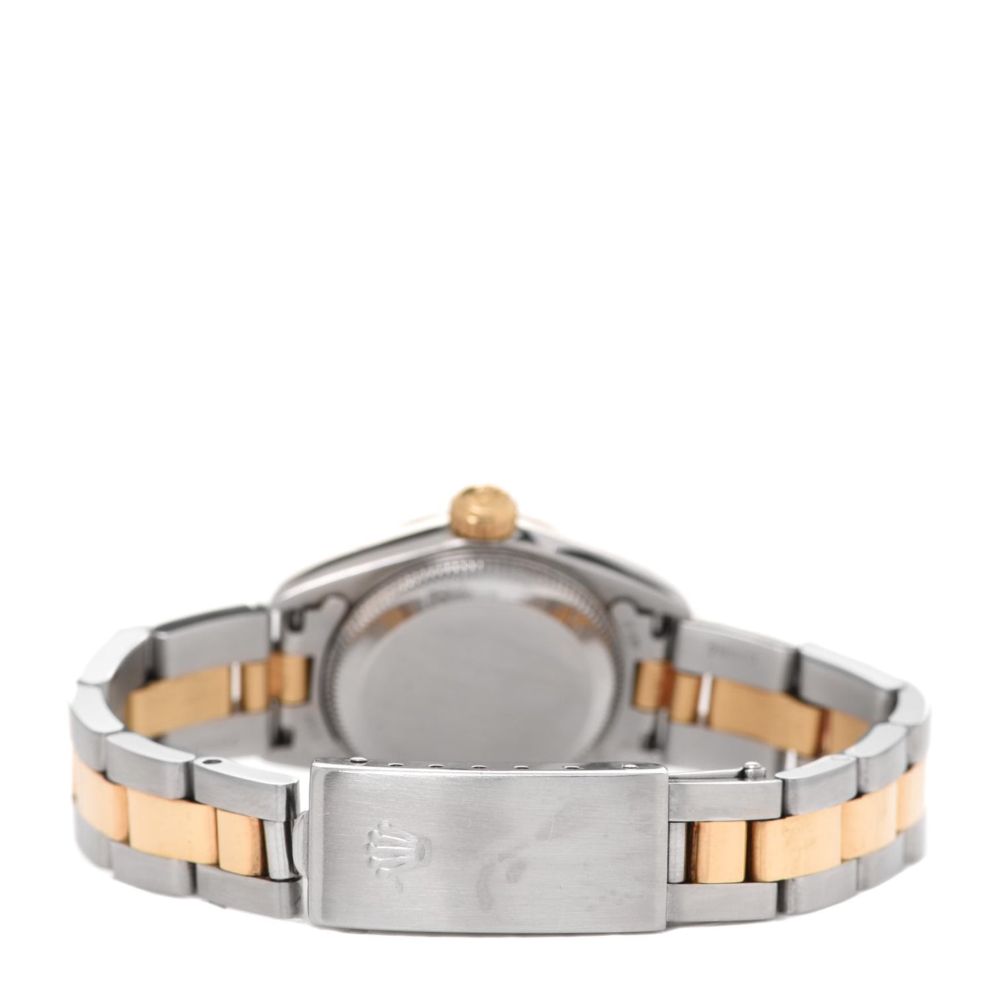 Stainless Steel 18K Yellow Gold 26mm Oyster Perpetual Watch Champagne 67183