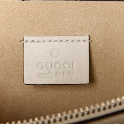 Gucci GG Supreme Monogram Snakeskin Flower Embroidered Medium Dionysus Shoulder Bag Beige Orange 6 of 11