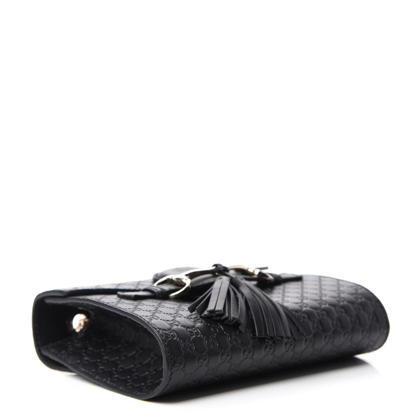 Microguccissima Mini Emily Shoulder Bag Black