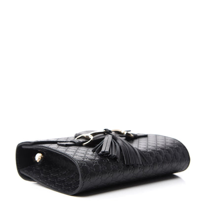 Gucci Microguccissima Mini Emily Shoulder Bag Black 4 of 10