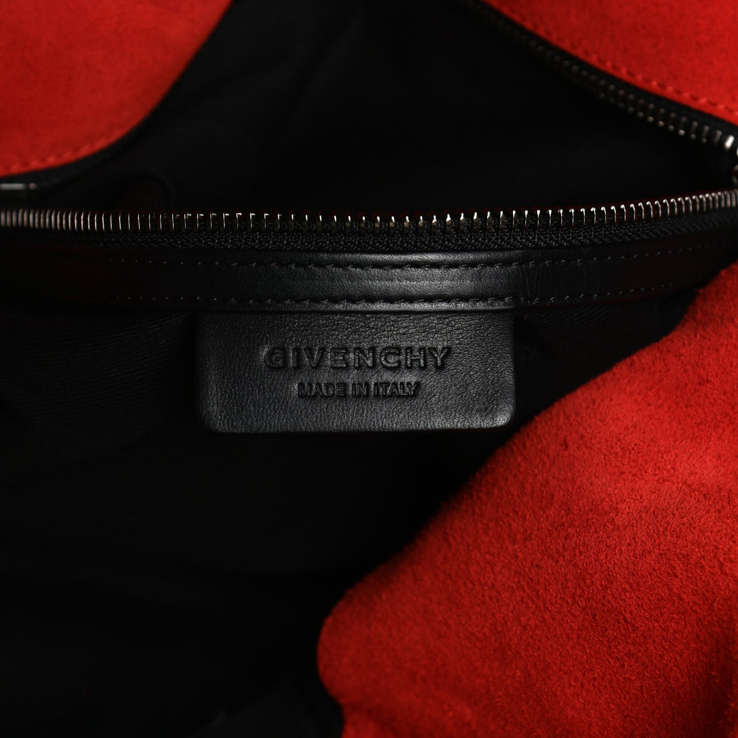 Lambskin Woven Large Nightingale Black