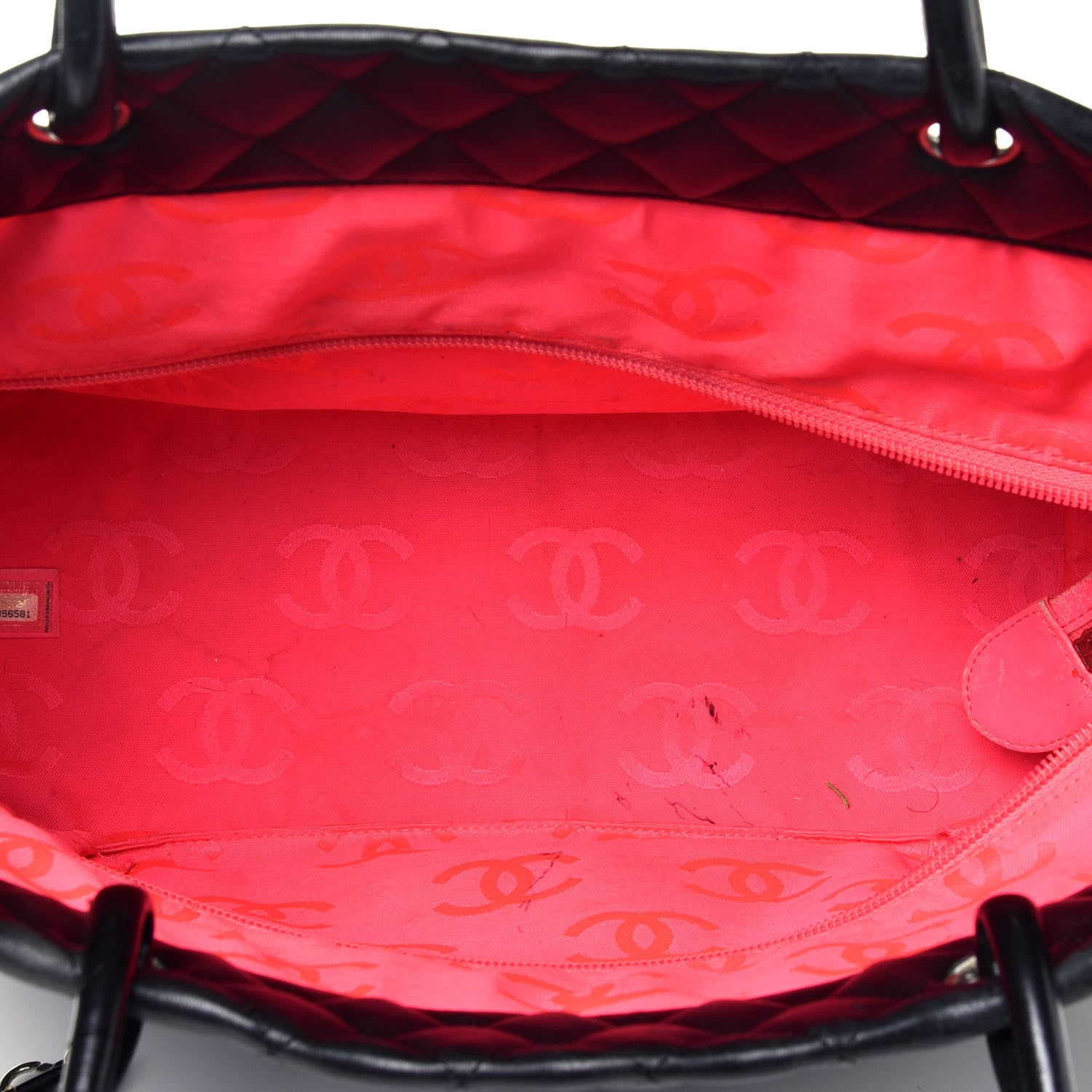 Chanel Calfskin Quilted Large Cambon Tote Black 5 of 9