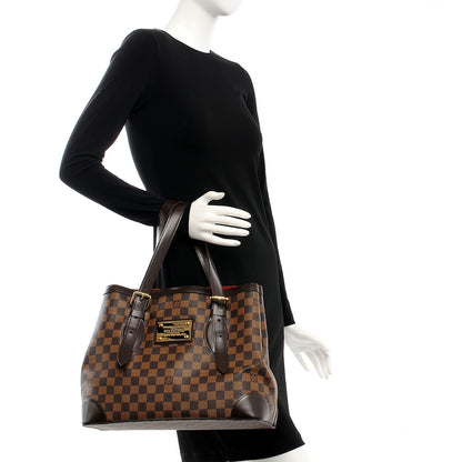 Louis Vuitton Damier Ebene Hampstead MM 2 of 8