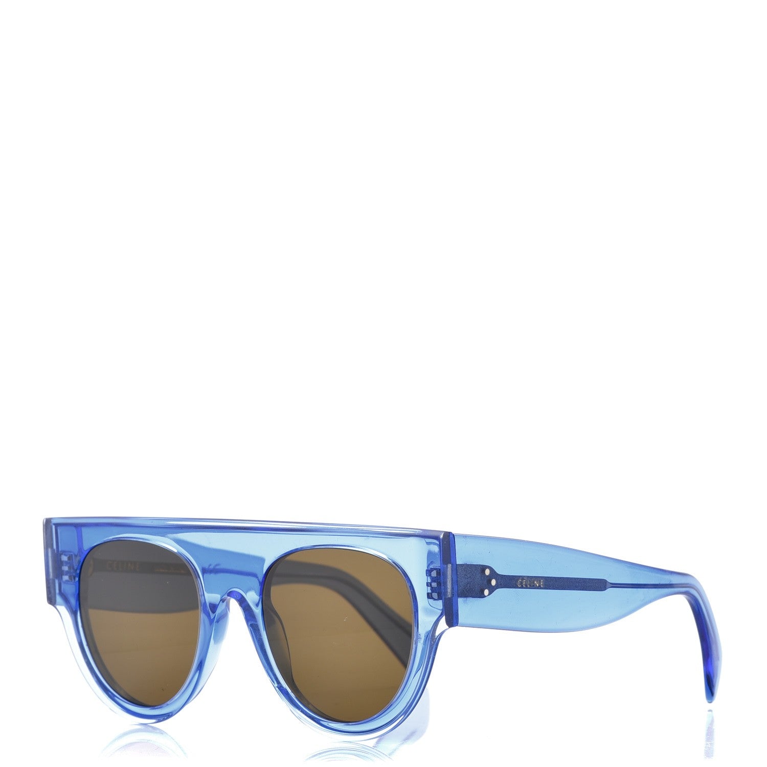 Celine Pilot Sunglasses CL400121 Light Blue 1 of 7