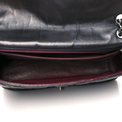 Chanel Lambskin Quilted Maxi Single Flap Black 5 of 9