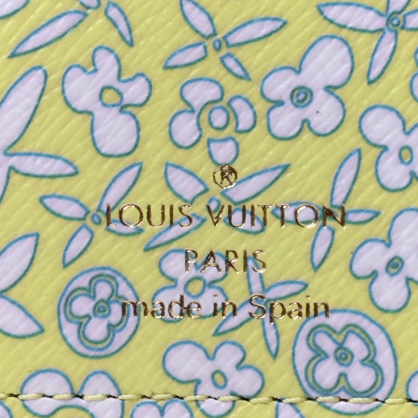 Monogram Fleuri Insolite Wallet Yellow