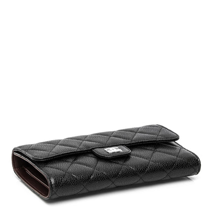 Chanel Caviar Quilted Large Flap Wallet Black 4 of 8