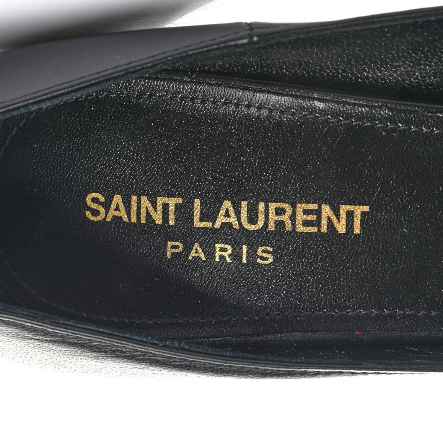 Saint Laurent Calfskin Zoe 105 Pumps 38 Black 7 of 9