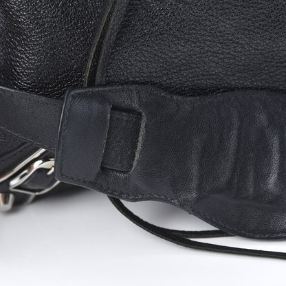 Balenciaga Chevre Silver Metallic Edge Hardware Velo Black 15 of 17