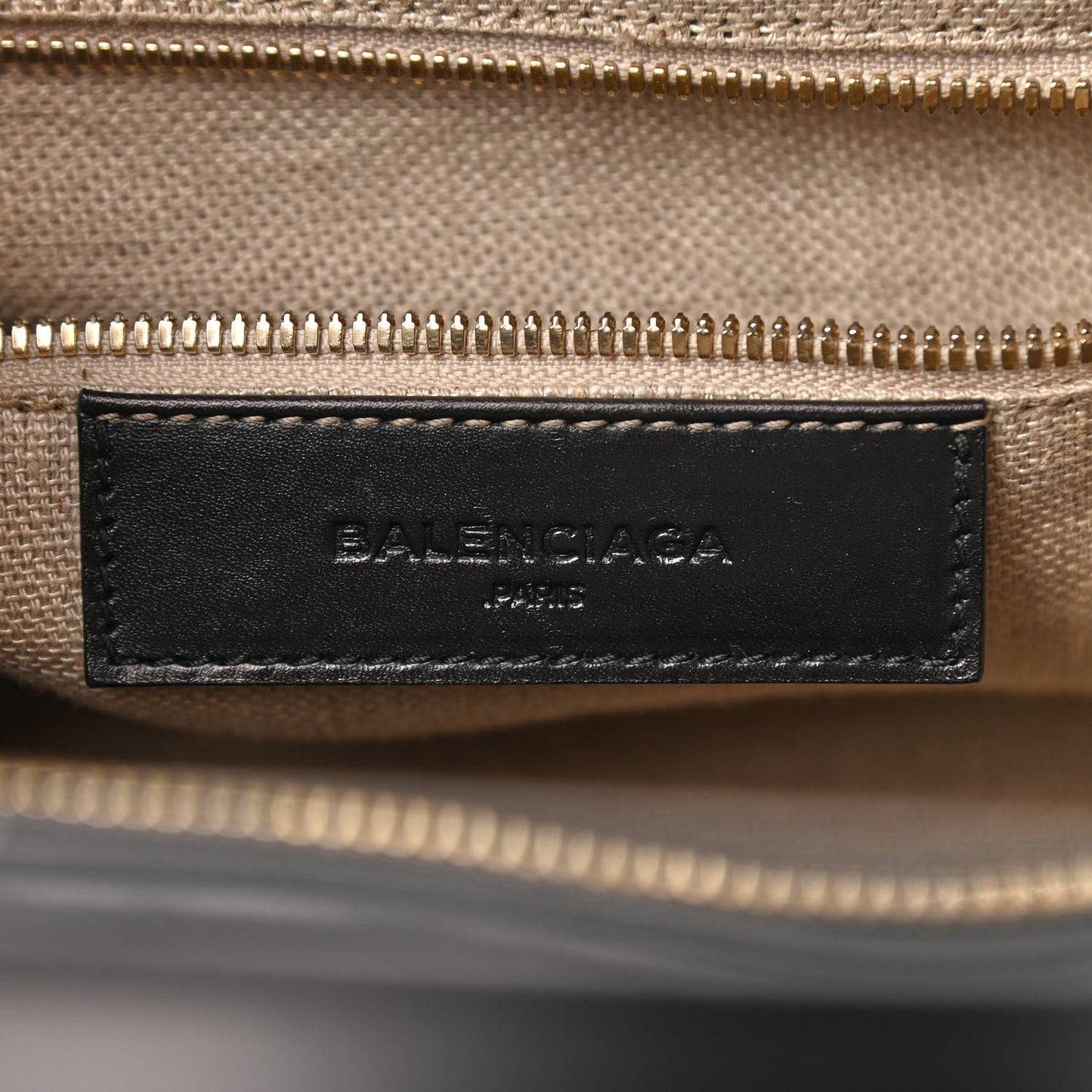 Shearling Calfskin Padlock Nude Work XS Bag Black