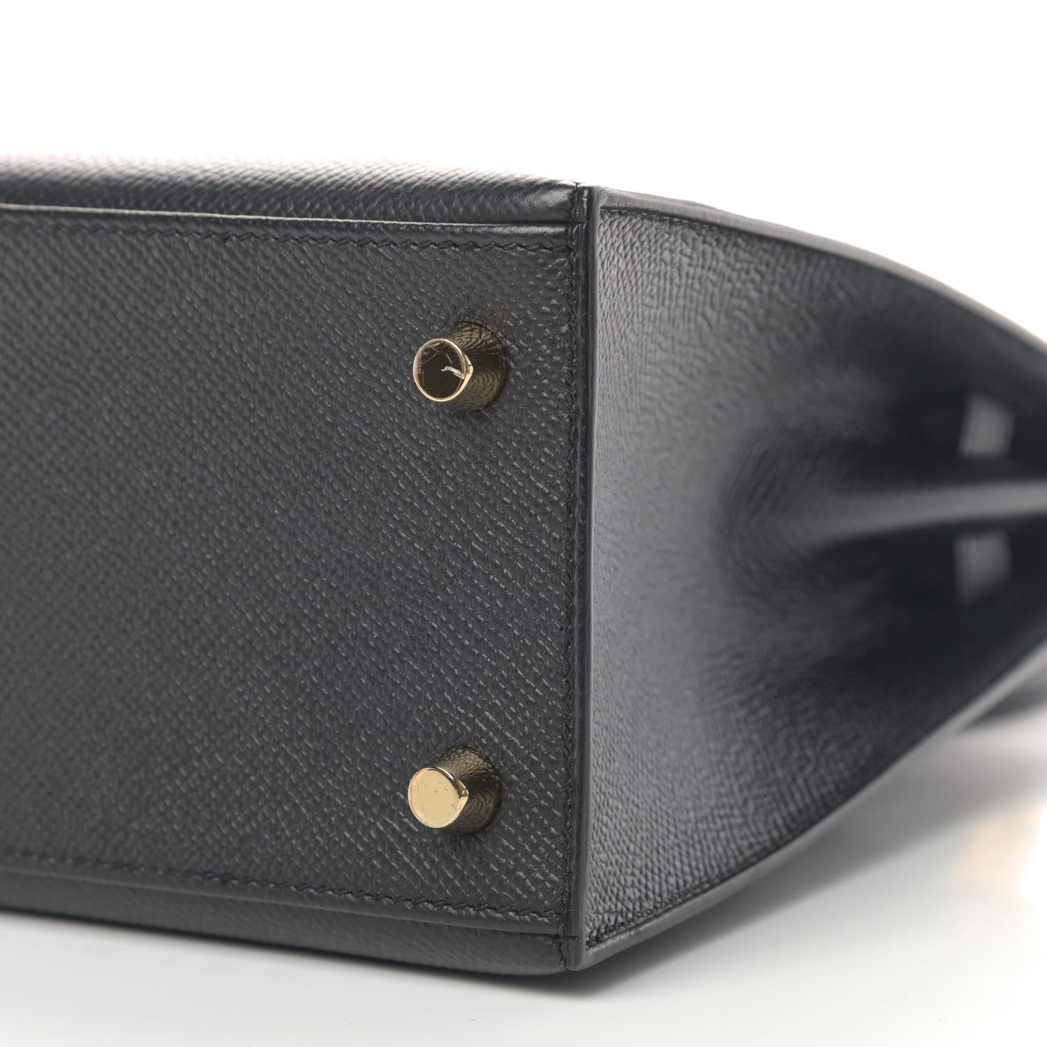 Hermes Epsom Kelly Sellier 25 Black 6 of 8