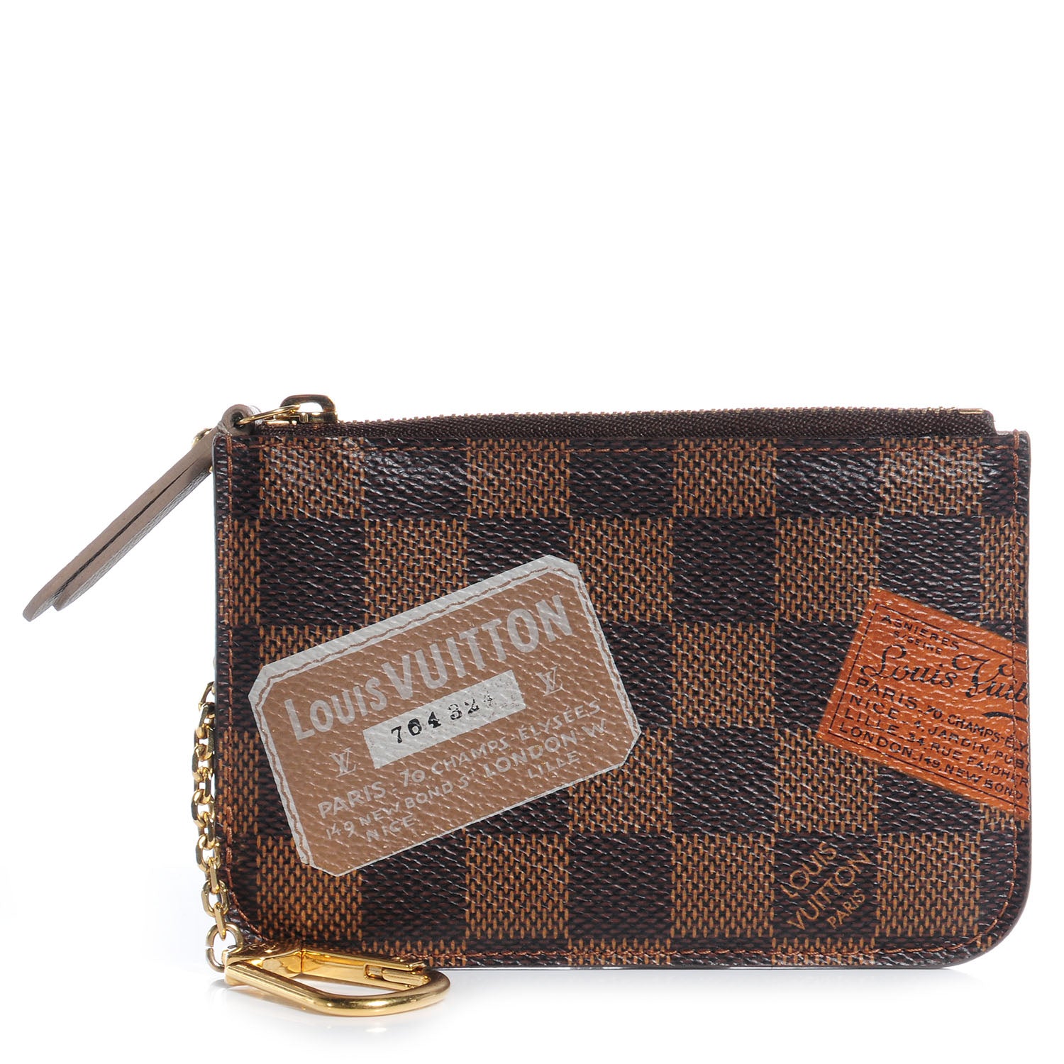Louis Vuitton Damier Ebene Complice Trunks and Bags Key Pouch 1 of 7