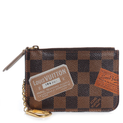 Louis Vuitton Damier Ebene Complice Trunks and Bags Key Pouch 1 of 7