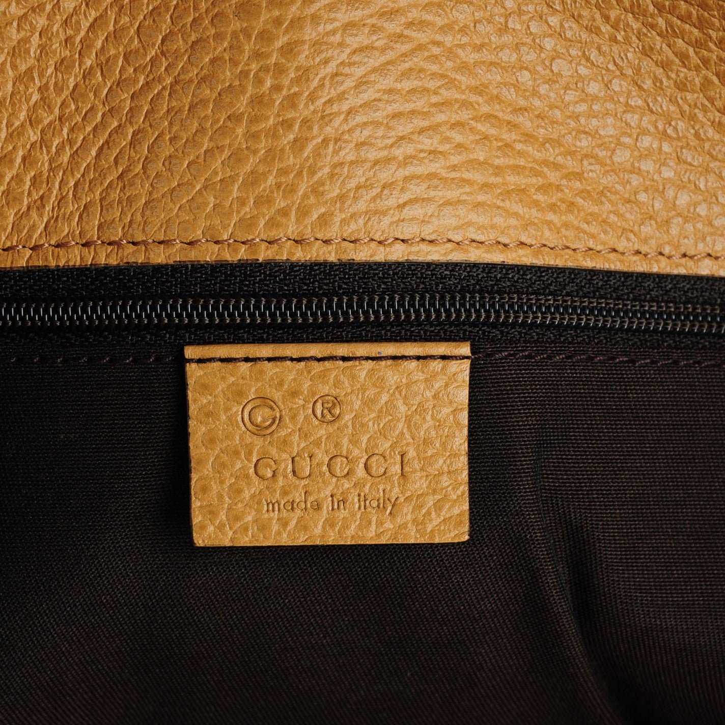 Calfskin Large Gifford Braided Handle Tote Camel