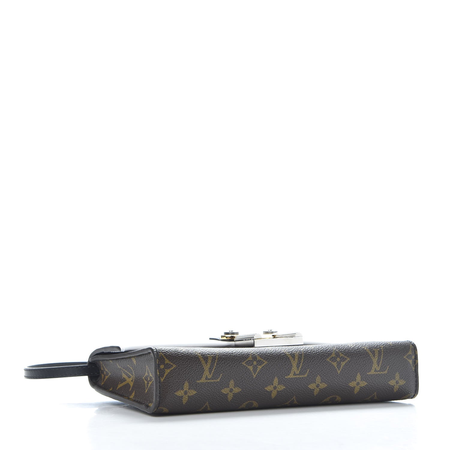 Louis Vuitton Calfskin Monogram Column Clutch 3 of 9
