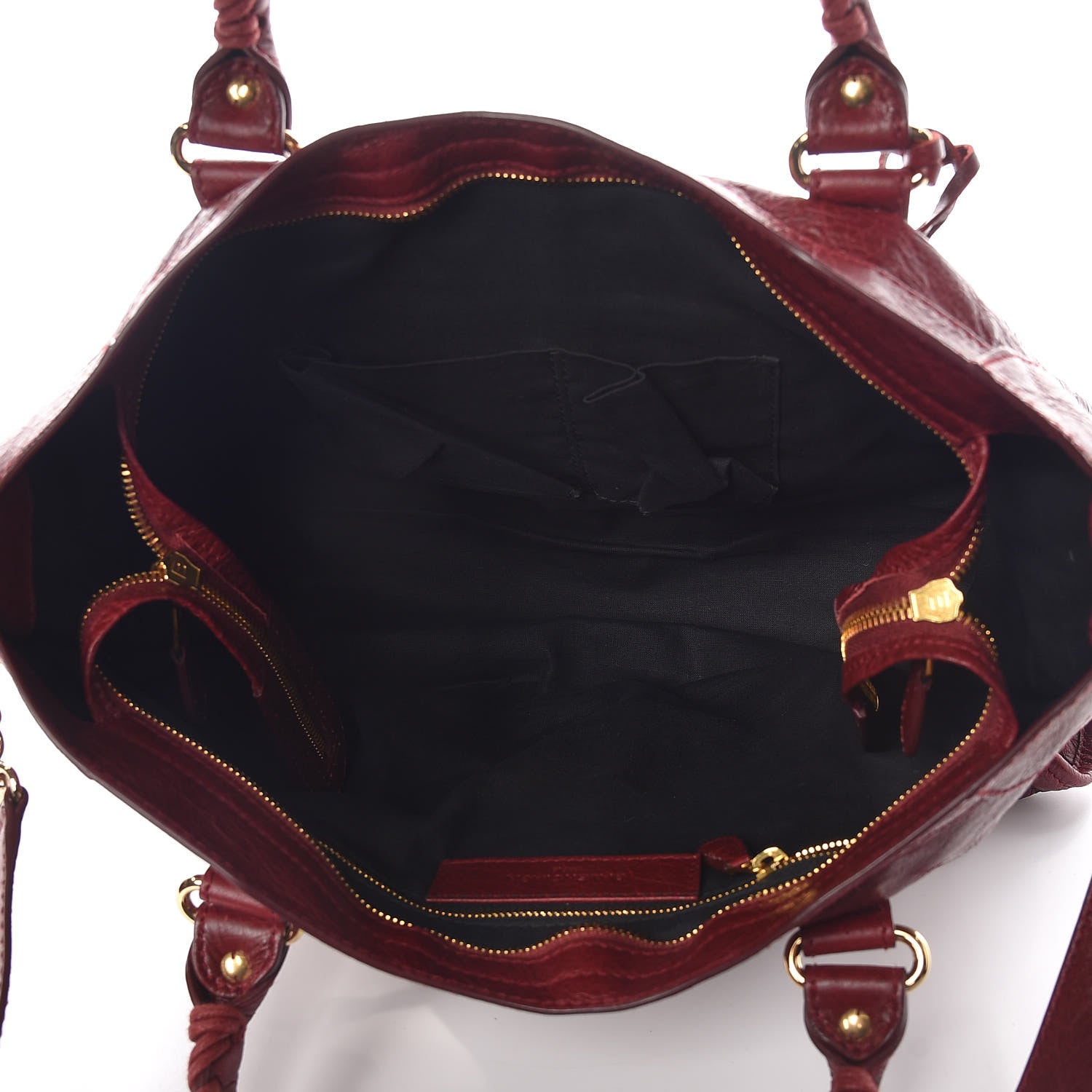 Balenciaga Agneau Giant 12 Gold Hardware City Rouge Cerise 6 of 10