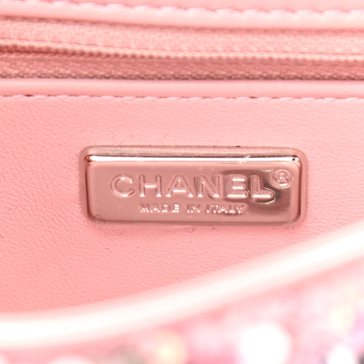 Chanel Sequin Mini Flap Pink Multicolor 6 of 11