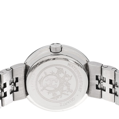 Hermes Stainless Steel 24mm Clipper Quartz Watch Gold 4 of 4