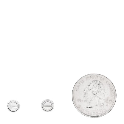 Cartier 18K White Gold LOVE Earrings 2 of 4