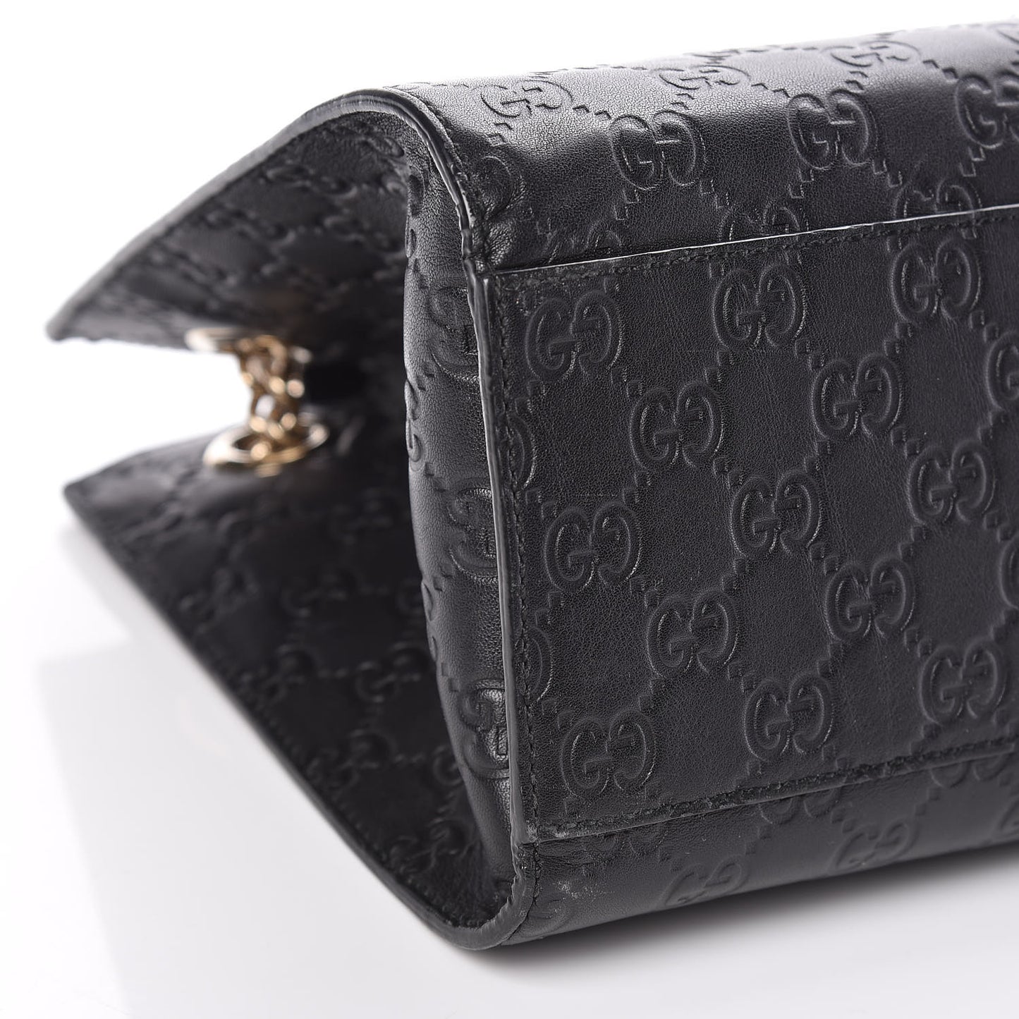 Guccissima Large Emily Chain Shoulder Bag Black